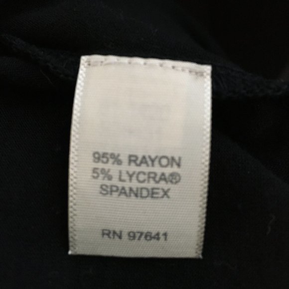 J Jill Black Round Neck Top Stretch Thin Lt weight - Picture 12 of 12
